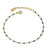 Minimalist Bright-colored Beaded Adjustable Chain Necklaces