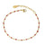Minimalist Bright-colored Beaded Adjustable Chain Necklaces