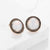Minimalist Crystal Inlay Stud Earrings