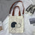 Minimalist Line Art Designed Tote Bags