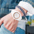 Minimalist Pastel Colored Silicone Strap Quartz Watches