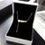 Minimalist V-Shaped Geometric Clavicle Chain Pendant Necklaces