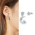 Minimalist Zircon Accented Stud Earrings Collection