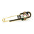 Multi-Color Rhinestone Adorned Safety Pin Brooch Pins