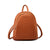 Multi-Function Mini Student Backpack Vegan Leather Shoulder Bags