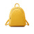 Multi-Function Mini Student Backpack Vegan Leather Shoulder Bags