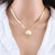 Multi-Layer Fashion Chain with Geometric Pearl and Portrait Pendant Necklaces