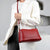 Multi-Pockets Top Handle Vegan Leather Crossbody Bags