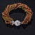 Multi Strands Rhinestone Beads Wrap Bracelet