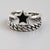 Multi-Style Vintage Silver Fashion Opening Rings Collection