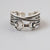 Multi-Style Vintage Silver Fashion Opening Rings Collection