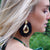 Multi-color Bohemian Chic Tassel Fringe Fan Earrings