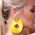 Multi-color Bohemian Chic Tassel Fringe Fan Earrings