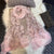 Multi-function Extravagant Pure Silk Vibrant Floral Long Scarves