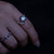 Multi-style Precious Moonstone Hollow Rings Collection