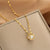 Multi-style Zircon Bejeweled Pendant Necklaces