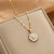 Multi-style Zircon Bejeweled Pendant Necklaces