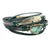 Multi-wrap Druzy Bracelets with Feather Leaf Charm