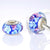 Multicolor Floral Murano Glass Charm Beads