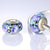 Multicolor Floral Murano Glass Charm Beads