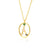 Multicolor Zircon Accented 12 Constellation Zodiac Sign Necklaces and Earrings