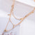 Multilayer Charms and Chain Bohemian Necklace