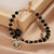 Multilayer Pearl and Chain with Beaded Charm Bracelets Jewelry Collection
