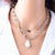 Multilayer Pearl and Heart Charm Pendant Necklaces