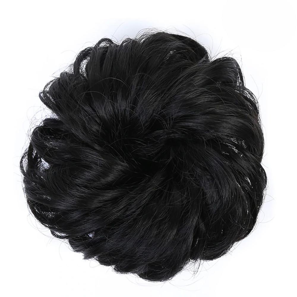 Natural Look Synthetic Messy Hair Bun Scrunchie Extension – Boots