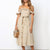 Nora - Summer Off Shoulder Button Down Dress