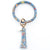 On-Trend Bohemian Tassel Beads Wristlet Charms Keychains