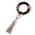 On-Trend Bohemian Tassel Beads Wristlet Charms Keychains