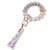 On-Trend Bohemian Tassel Beads Wristlet Charms Keychains