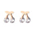 On-trend Stainless Steel Geometric Fashion Dangle Earrings
