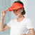 Outdoor Travel Summer Sun Visor Hats with Rechargeable Cooling Fan