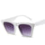 Over Sized Square Cat-eye Sunglasses