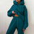 Oversized Hooded Tracksuit Sweater and Jogger Pants Sportswear Set