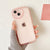 Ultra-Soft Transparent Wavy Edge iPhone Cases with Love Heart Camera