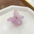 Pastel Color Summer Fashion Transparent Butterfly Hair Claws Collection