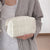 Pastel Colored Soft Fur Travel Make-Up Pouch Bags