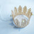 Pearl Accented Birthday Crown Tiaras for Infant Baby
