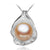 Pearl Pendant Silver Necklace