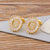 Personalized A-Z Letter Initial Rhinestone Earrings