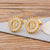 Personalized A-Z Letter Initial Rhinestone Earrings