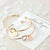 Personalized Letter Charm Bangle Bracelet