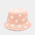 Sweet Pastel Floral Daisy-Print Summer Bucket Hats