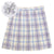 Plaid Summer High Waist Pleated Mini Skirts
