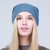 Plain Solid Colored Knitted Slouchy Beanie Hats