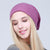 Plain Solid Colored Knitted Slouchy Beanie Hats