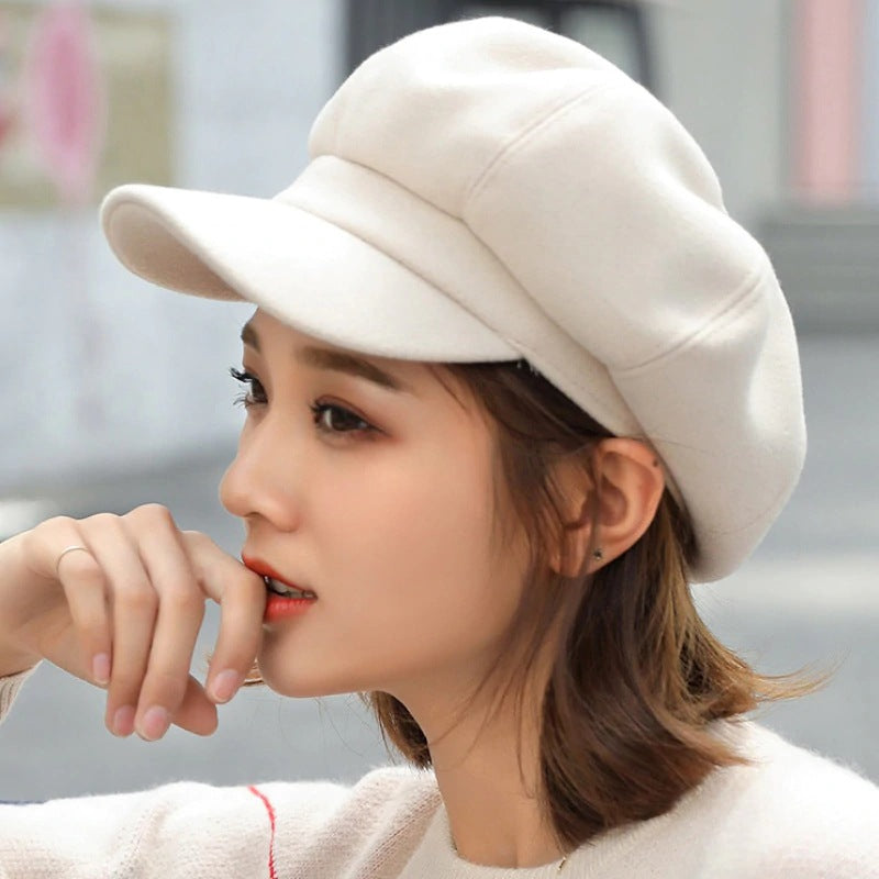 Plain Solid Colored Octagonal Beret Hat – Boots N Bags Heaven